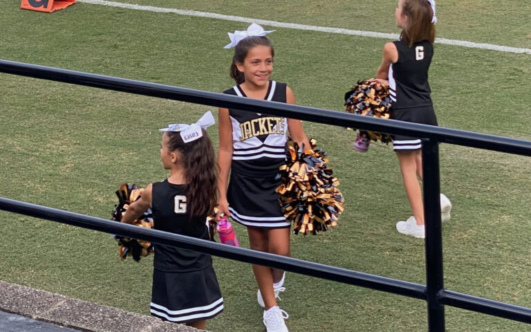 Trying New Things – Cheerleading!