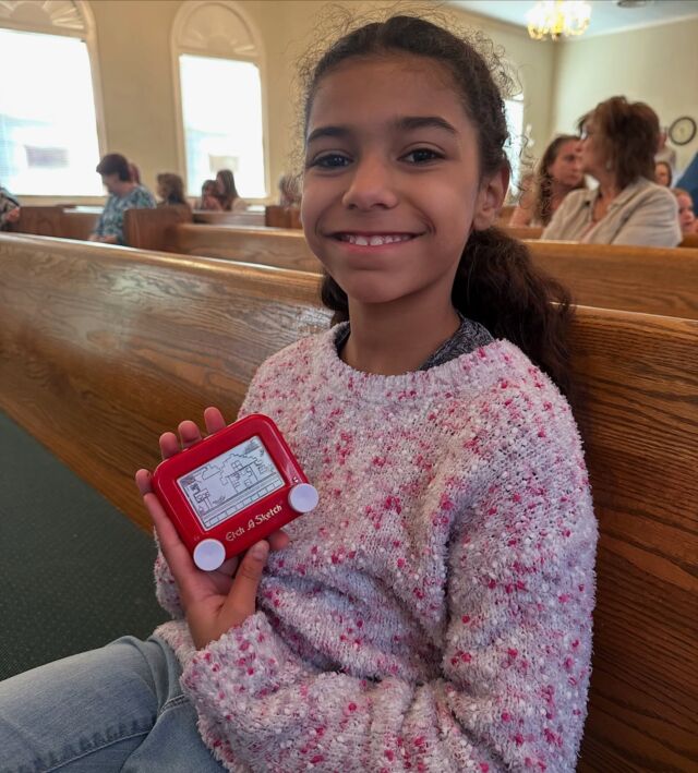 I can’t even draw a diagonal line on an Etch-A-Sketch and Karsten pulls this picture out.